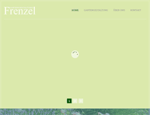Tablet Screenshot of gartengestaltung-frenzel.de